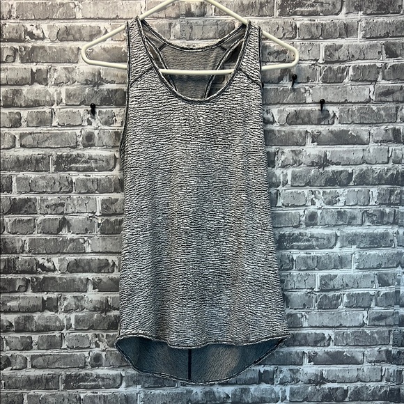 lululemon athletica Tops - Gray Textured‎ Lululemon Tank Top